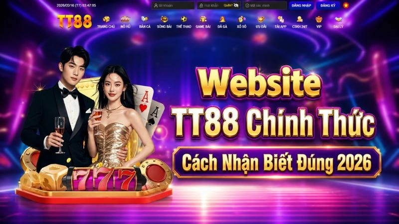 Cách nhận biết đúng website TT88 chính thức tránh giả mạo